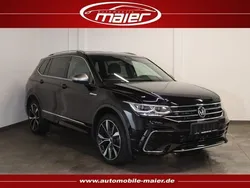 Deep black perleffekt Gebraucht 2022 VW Tiguan Allspace R-line SUV | 30.900 € (Guter Preis)