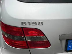 Silber Gebraucht 2007 Mercedes B150 Van / Kleinbus | 3.850 € (Guter Preis)