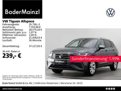 Platinum grey metallic (metallic) Gebraucht 2024 VW Tiguan Allspace Life SUV | 35.730 € (Superpreis)