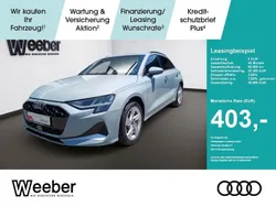 Grau Gebraucht 2024 Audi A3 Sportback S-Line Limousine | 32.490 € (Superpreis)