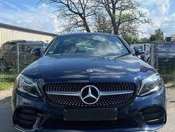 Blau Gebraucht 2019 Mercedes C220 AMG line Coupé | 24.980 € (Fairer Preis)