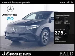Schwarz kosmosschwarz metallic Gebraucht 2024 Mercedes EQA300 AMG SUV | 39.770 € (Etwas zu teuer)