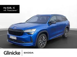 Blau Gebraucht 2024 Skoda Kodiaq SportLine SUV | 49.940 € (Etwas zu teuer)