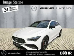 Unilack polarweiß Gebraucht 2024 Mercedes CLA35 AMG Premium Kombi | 48.750 € (Fairer Preis)