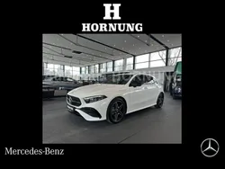 Unilack polarweiß Gebraucht 2025 Mercedes A180 AMG line Limousine | 35.400 € (Fairer Preis)