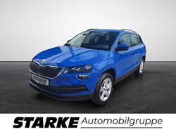 Blau Gebraucht 2020 Skoda Karoq Ambition SUV | 16.790 € (Superpreis)