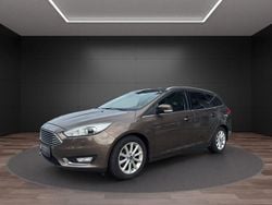 Caribou braun metallic Gebraucht 2017 Ford Focus Titanium Kombi | 9.990 € (Guter Preis)