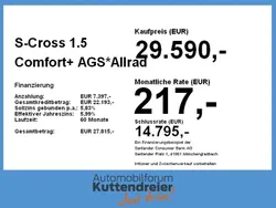 Weiß Neu 2025 Suzuki SX4 S-Cross Comfort+ SUV | 29.590 €