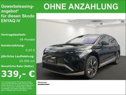 Schwarz Neu 2025 Skoda Enyaq iV SUV | 43.900 € (Guter Preis)