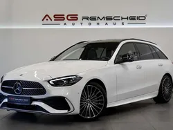 Polarweiss unilack Gebraucht 2024 Mercedes C300 AMG line Kombi | 52.790 € (Teuer)