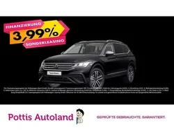 Schwarz Gebraucht 2022 VW Tiguan Allspace Life SUV | 26.222 € (Guter Preis)