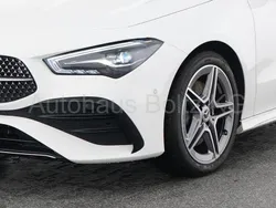 Polarweiß Gebraucht 2024 Mercedes CLA200 AMG Coupé | 36.900 € (Fairer Preis)