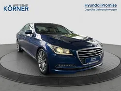 Blau Gebraucht 2014 Hyundai Genesis Limousine | 21.900 € (Etwas zu teuer)