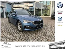 Titanblau metallic (metallic) Gebraucht 2021 Skoda Scala Ambition Kleinwagen | 15.989 € (Fairer Preis)