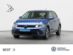 Reef blue metallic (metallic) Gebraucht 2024 VW Polo Move Limousine | 18.899 € (Guter Preis)