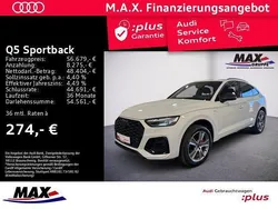 Gletscherweiß metallic Gebraucht 2024 Audi Q5 Sportback S-Line SUV | 56.679 € (Etwas zu teuer)