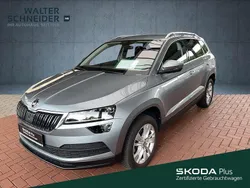 Business grau metallic (metallic) Gebraucht 2021 Skoda Karoq Clever SUV | 23.950 € (Fairer Preis)