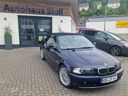 Orientblau metallic Gebraucht 2003 BMW 320 Cabriolet Cabrio | 7.980 € (Superpreis)