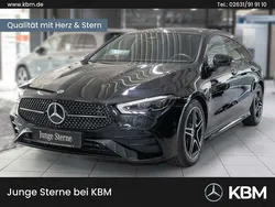Lack kosmosschwarz Gebraucht 2024 Mercedes CLA200 Shooting Brake AMG Kombi | 37.790 € (Teuer)