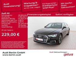 Mythosschwarz metallic Gebraucht 2023 Audi A6 Design Limousine | 49.900 €