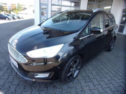 Schwarz Gebraucht 2015 Ford Grand C-Max Titanium Van / Kleinbus | 9.980 € (Fairer Preis)