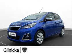 Blau Gebraucht 2022 Peugeot 108 Style Kleinwagen | 8.490 € (Guter Preis)