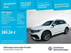 Weiß Gebraucht 2022 VW Tiguan R-line SUV | 31.490 € (Superpreis)