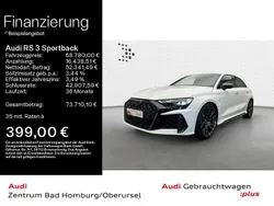 Arkonaweiß Gebraucht 2024 Audi RS3 Sportback Ambiente Kleinwagen | 68.780 €