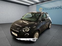 Schwarz Gebraucht 2021 Fiat 500e Action Kleinwagen | 15.449 € (Teuer)