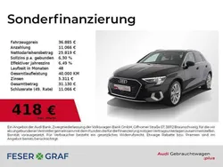 Mythosschwarz metallic Gebraucht 2024 Audi A3 Advanced Plus Limousine | 36.885 € (Teuer)