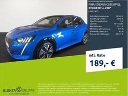 Blau Gebraucht 2020 Peugeot e-208 GT Kleinwagen | 14.980 € (Guter Preis)
