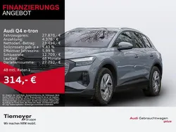 Grau Gebraucht 2022 Audi Q4 e-tron Ambiente SUV | 27.870 € (Superpreis)