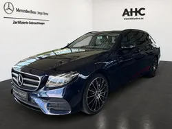 Blau Gebraucht 2020 Mercedes E400 AMG Limousine | 39.950 € (Guter Preis)