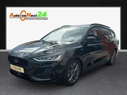 Schwarz metallic Gebraucht 2024 Ford Focus ST-Line X Kombi | 26.490 € (Guter Preis)
