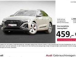 Chronosgrau metallic Gebraucht 2024 Audi Q8 e-tron S-Line SUV | 69.777 € (Teuer)
