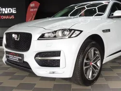Weiß Gebraucht 2017 Jaguar F-Pace R-Sport SUV | 16.999 € (Teuer)