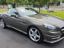 Grau Gebraucht 2014 Mercedes SLK250 AMG line Cabrio | 17.400 € (Fairer Preis)
