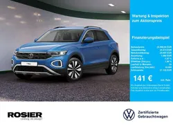 Blau / ravennablau Gebraucht 2024 VW T-Roc Life SUV | 24.990 € (Guter Preis)