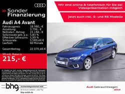 Blau Gebraucht 2019 Audi A4 Sport Kombi | 18.980 € (Guter Preis)