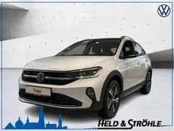 Pure white schwarz Neu 2025 VW Taigo Style SUV | 30.777 € (Teuer)