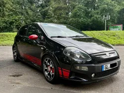 Schwarz Gebraucht 2010 Abarth Punto Evo Kleinwagen | 9.500 €