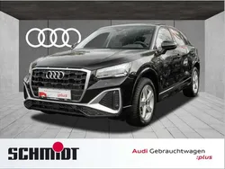 Mythosschwarz metallic Gebraucht 2024 Audi Q2 S-Line SUV | 27.840 € (Superpreis)