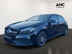 Metalliclack kosmosschwarz Gebraucht 2018 Mercedes A180 AMG Limousine | 18.990 € (Guter Preis)