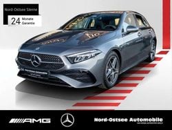 Metalliclack mountaingrau Gebraucht 2025 Mercedes A200 AMG Limousine | 31.490 € (Guter Preis)