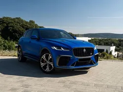Blau Gebraucht 2021 Jaguar F-Pace SVR SUV | 75.000 €