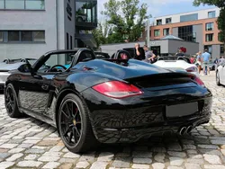 Schwarz Gebraucht 2011 Porsche Boxster Spyder Cabrio | 69.987 € (Guter Preis)
