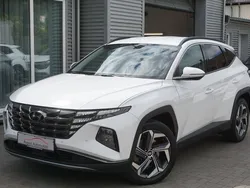 Polar white / sol Gebraucht 2022 Hyundai Tucson Trend SUV | 23.970 € (Superpreis)