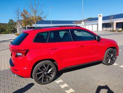Rot Gebraucht 2021 Skoda Karoq SportLine SUV | 25.900 € (Superpreis)