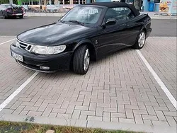 Schwarz Gebraucht 2001 Saab 9-3 Cabriolet Cabrio | 9.999 € (Teuer)