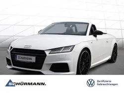Gletscherweiß metallic (metallic) Gebraucht 2016 Audi TT Roadster S-Line Cabrio | 18.888 € (Fairer Preis)